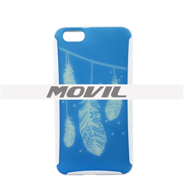 NP-2583 Funda de silicona con diseno fluorescente para Huawei Honor 4 X-10